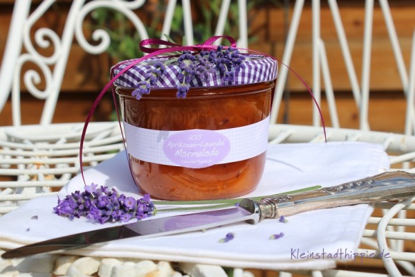 Aprikosen-Lavendel-Marmelade aus der Provence - Marmeladenrezept