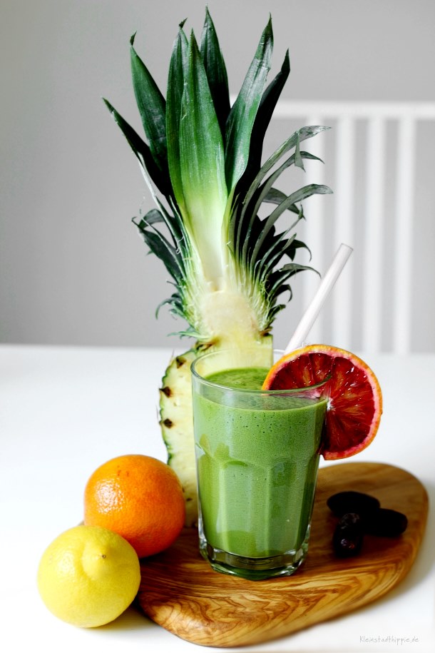 Green Smoothie Tropical Winter