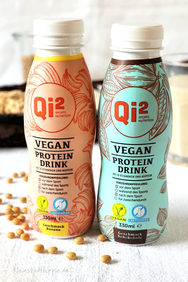 Qi² vegan - ein rein pflanzlicher Proteindrink