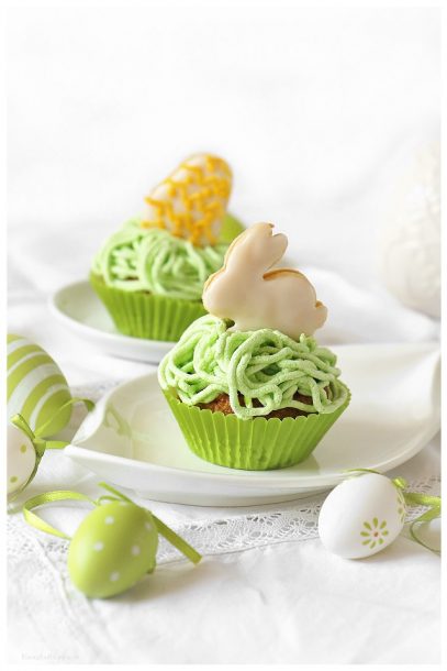 Ostern vegan - vegane Cupcakes für Ostern