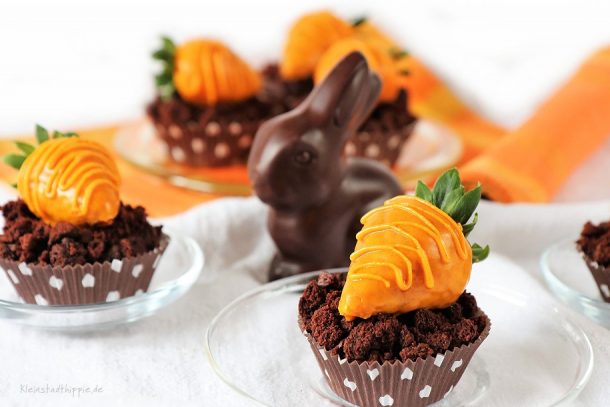 Oster-Schokoladen-Cupcakes