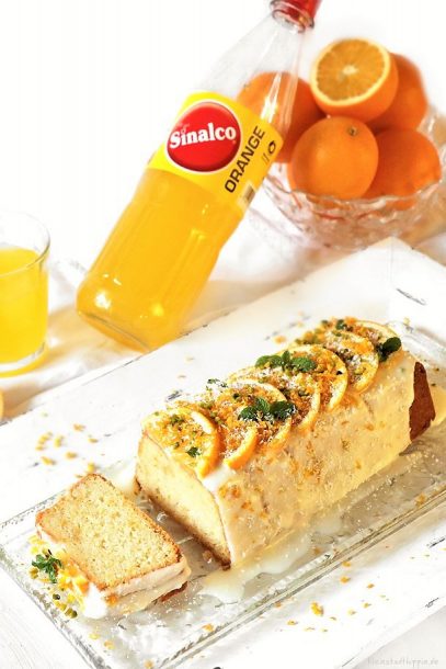 Sinalco-Orangenkuchen - feine, vegane Backrezepte von Kleinstadthippie