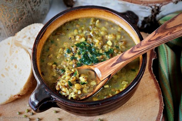 Mungbohnensuppe - ein veganes Suppenrezept von Kleinstadthippie
