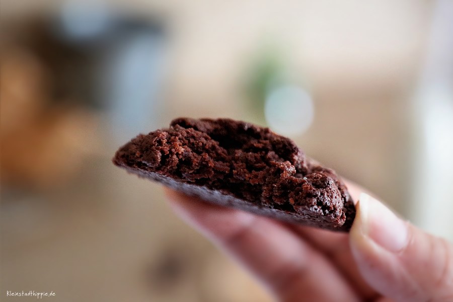 Brownie Cookies, vegane Schokoladenkekse