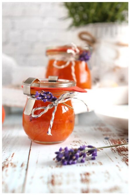 Aprikosen-Lavendel-Marmelade