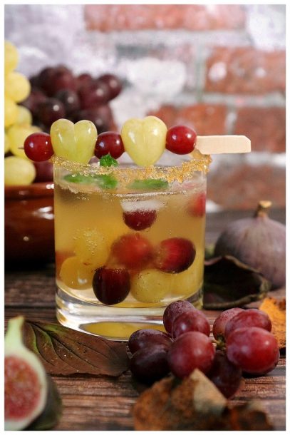 Fast alkoholfreie Herbst-Cocktails - Mocktails - Rezept - Herbstbowle