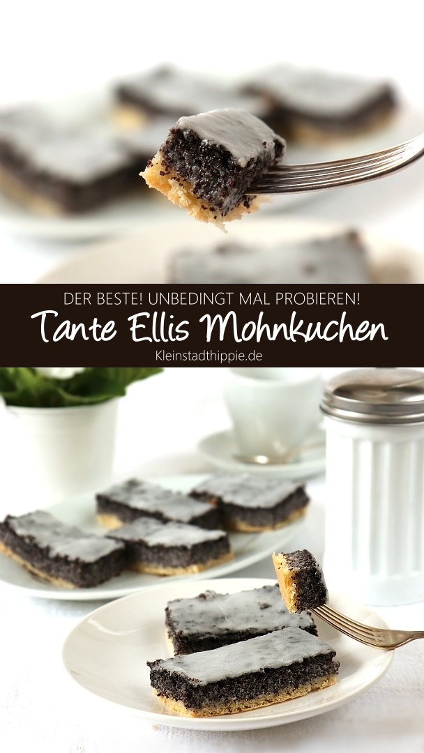 Bester Mohnkuchen - Tante Ellis Mohnkuchen - das Original von Kleinstadthippie.de