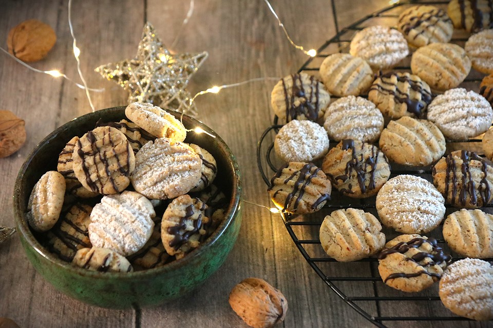 Einfach beste Nussplätzchen