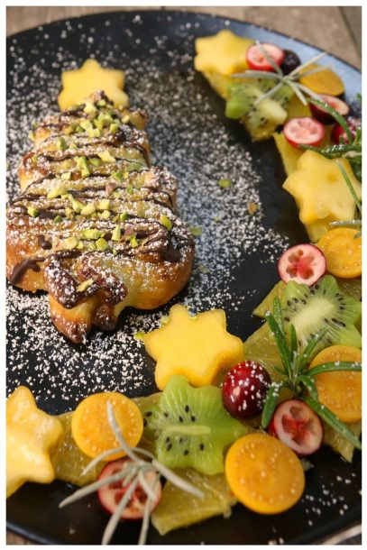 Weihnachtsdessert - einfach- festlich - fruchtig- vegan