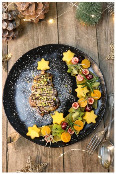 Weihnachtsdessert - einfach- festlich - fruchtig- vegan