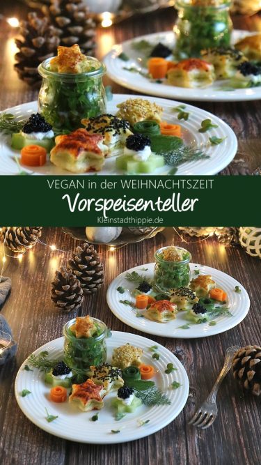 Vegane Vorspeise für dein Weihnachtsmenü - die besten veganen Rezepte von Kleinstadthippie