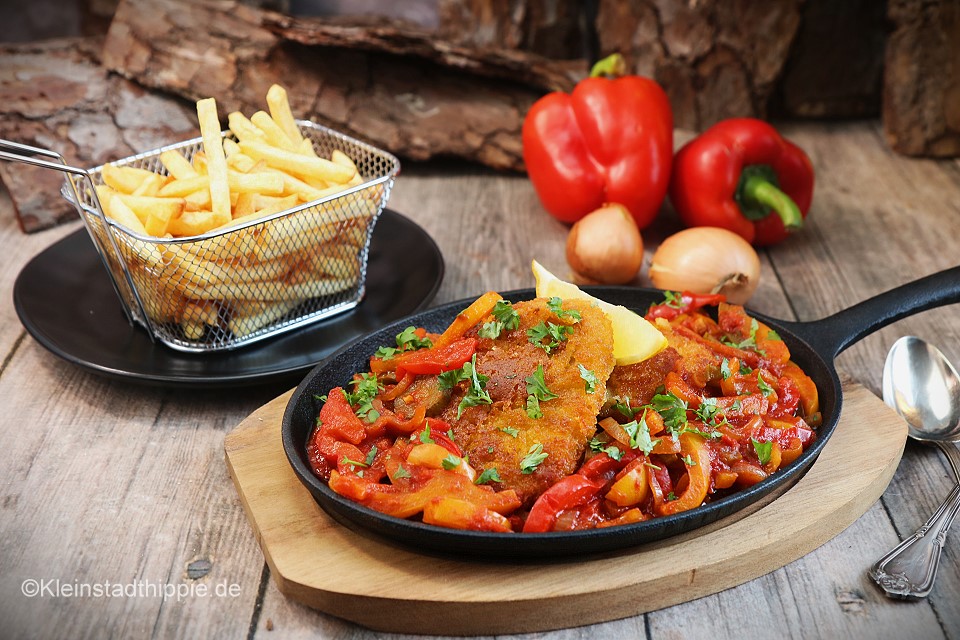 Paprikaschnitzel – Balkanschnitzel
